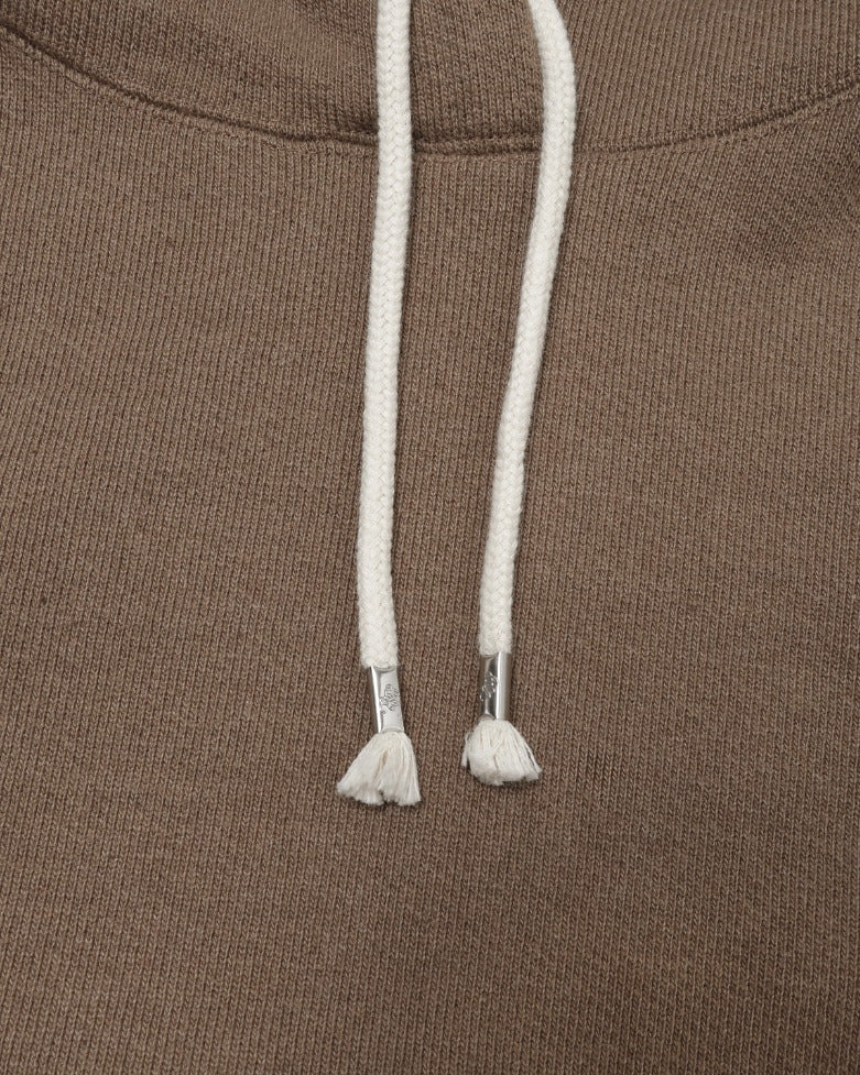 Pullover Hoodie - Iron Mordant Double Heavyweight French Terry Foxfibre® - Coyote 80 - Image 6