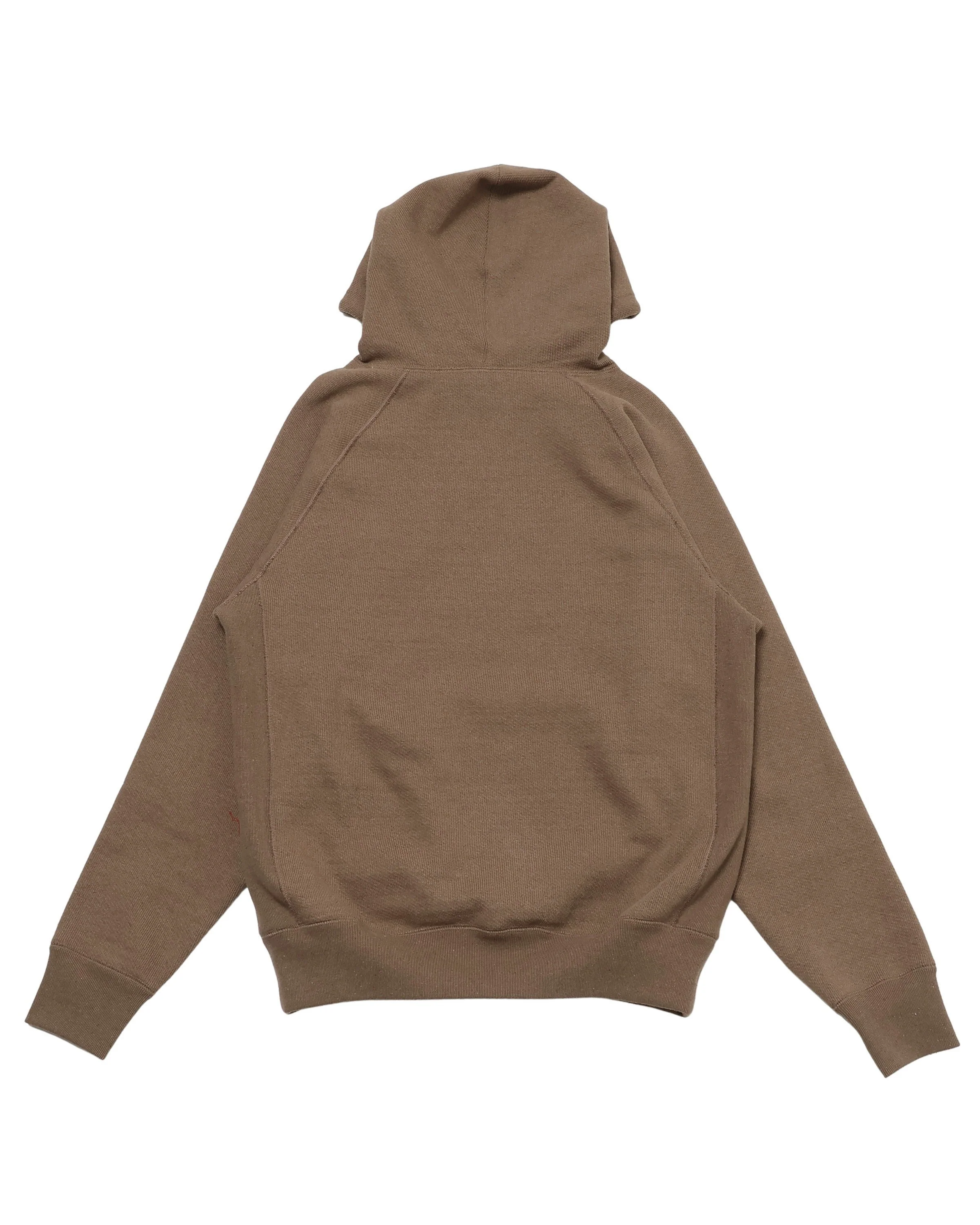 Pullover Hoodie - Iron Mordant Double Heavyweight French Terry Foxfibre® - Coyote 80 - Image 7
