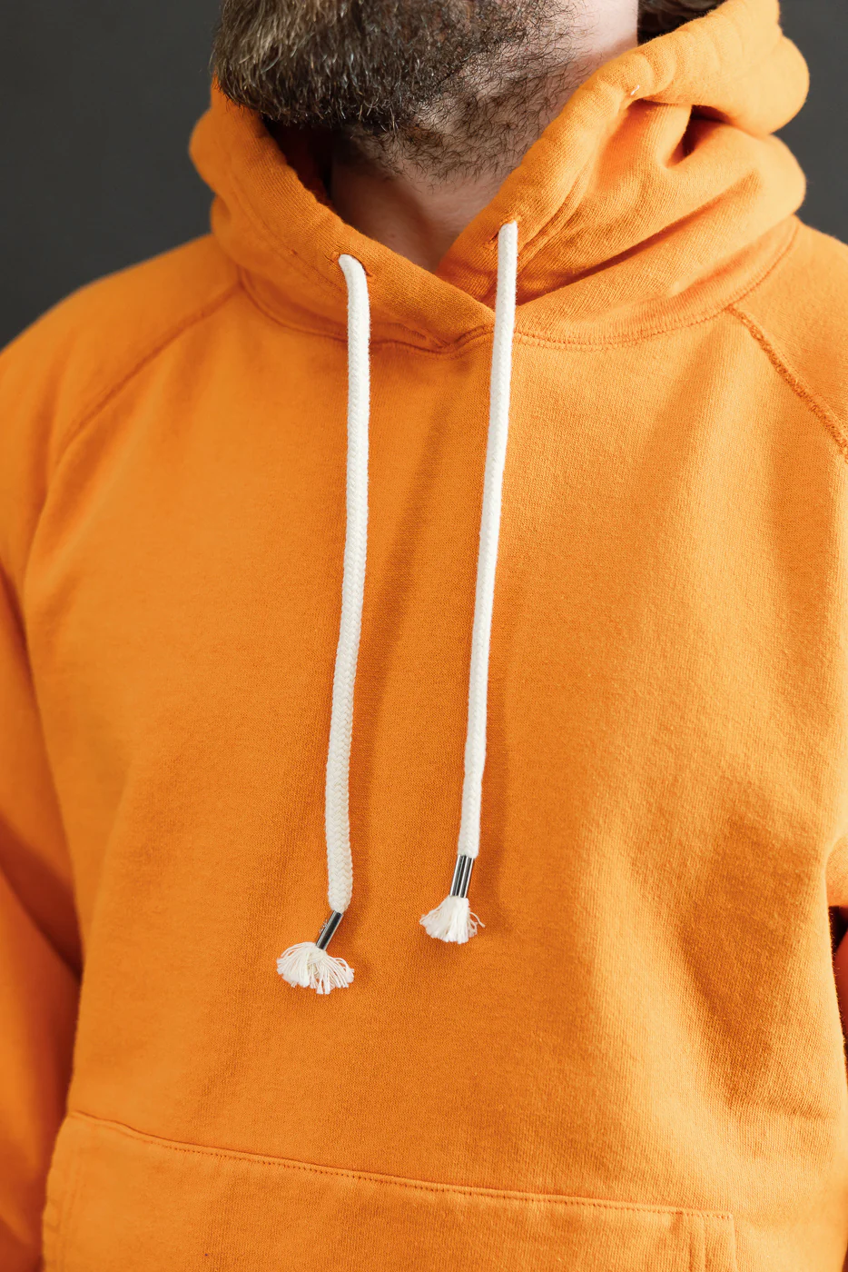 Pullover Hoodie - Super Looper French Terry - Orange - Image 16