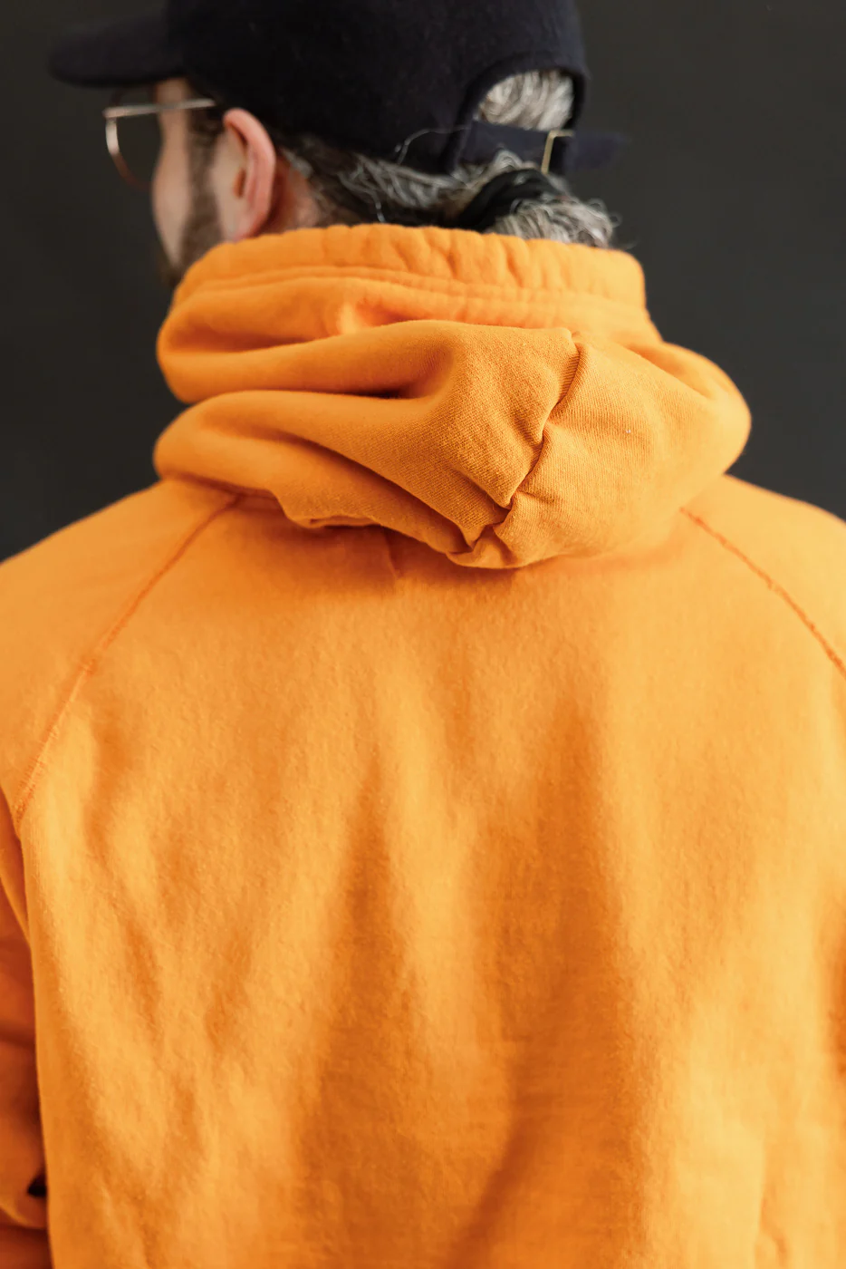 Pullover Hoodie - Super Looper French Terry - Orange - Image 18