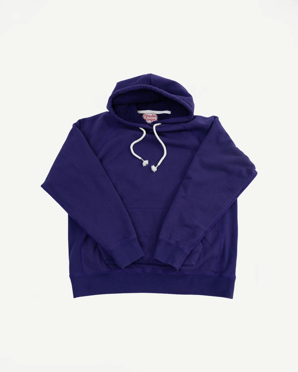 Pullover Hoodie - Super Looper French Terry - Purple