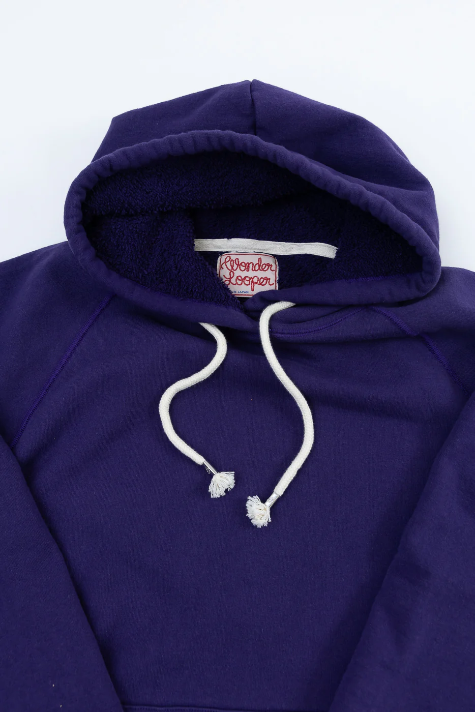 Pullover Hoodie - Super Looper French Terry - Purple - Image 2