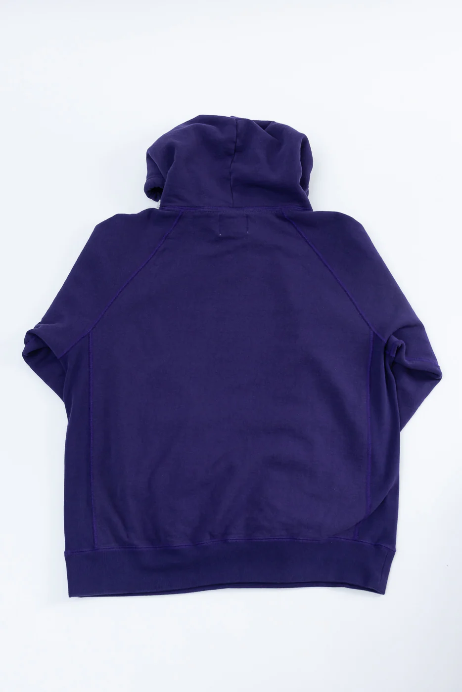 Pullover Hoodie - Super Looper French Terry - Purple - Image 5