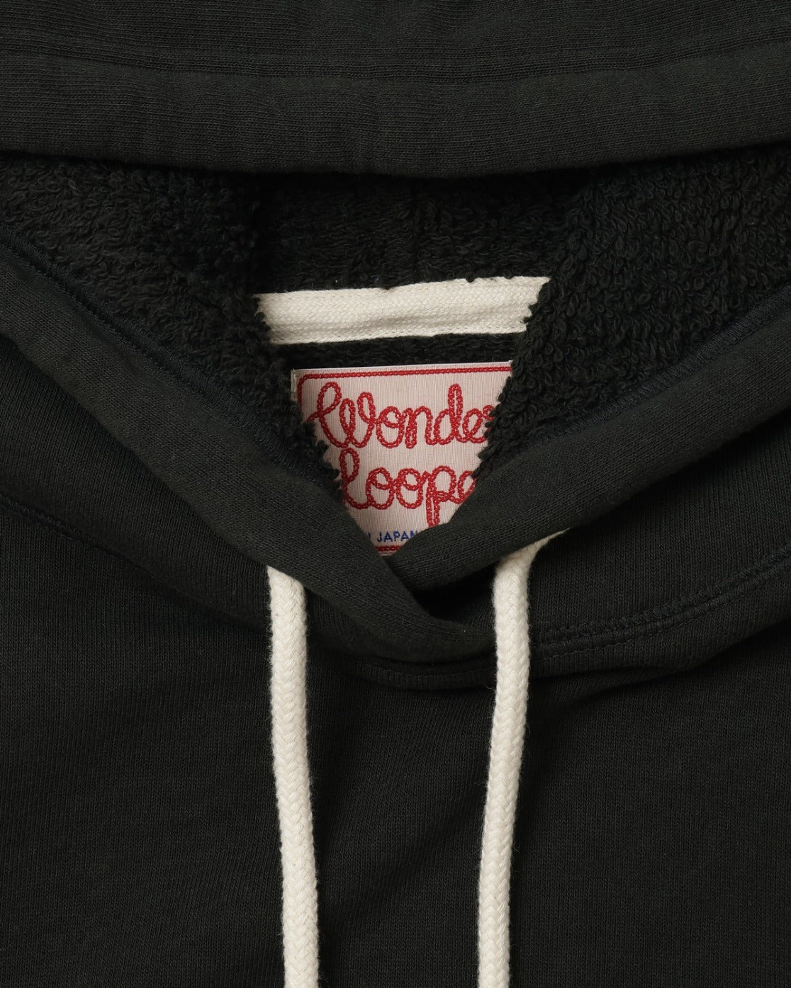 Pullover Hoodie - Super Looper French Terry - Sumi - Image 2