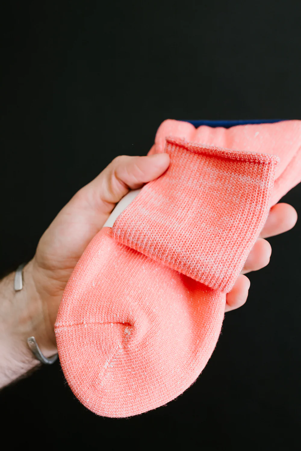 R1511 - Washi Pile Crew Sock - Flamingo - Image 4