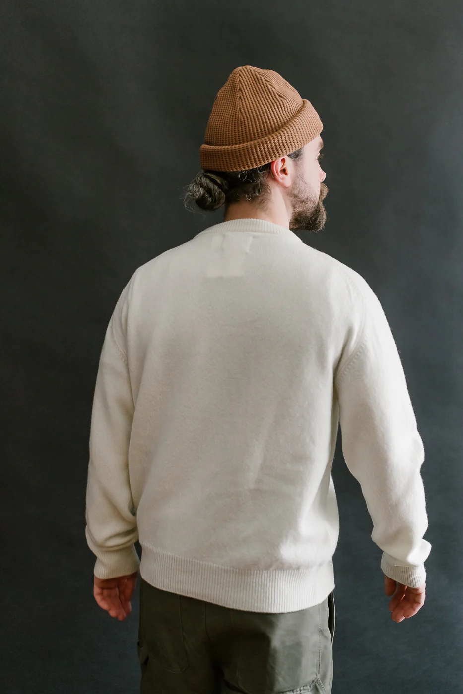 Real Shaggy Bear Pullover - Ecru - Image 12