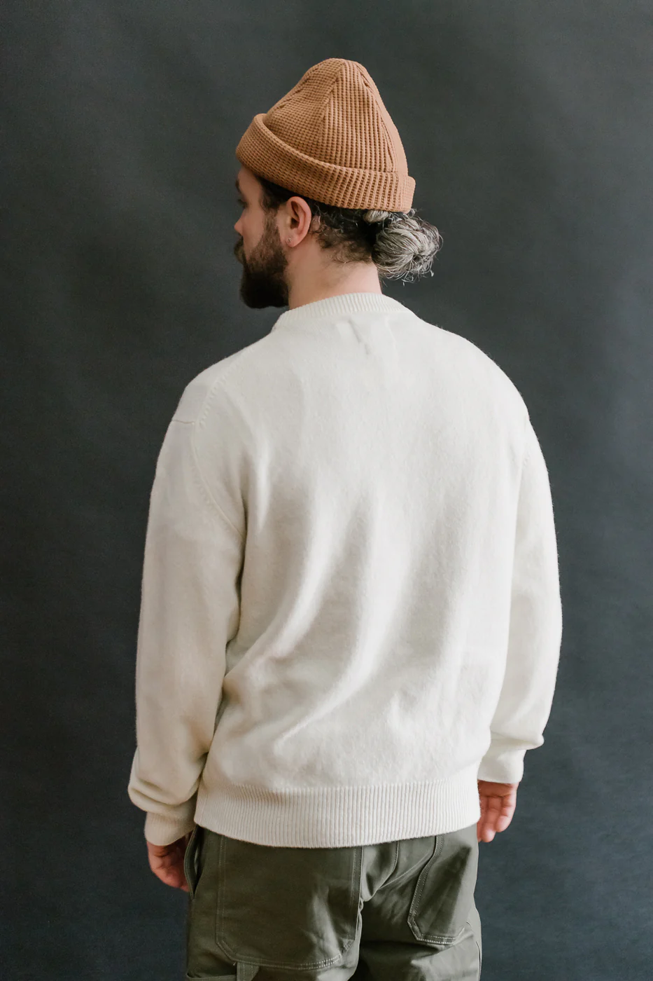 Real Shaggy Bear Pullover - Ecru - Image 13