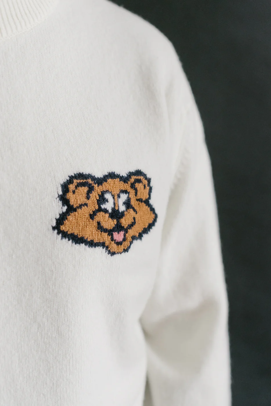 Real Shaggy Bear Pullover - Ecru - Image 18
