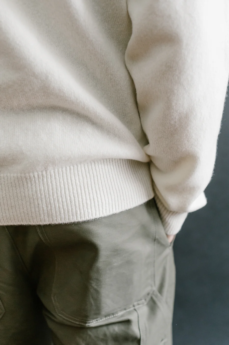 Real Shaggy Bear Pullover - Ecru - Image 20