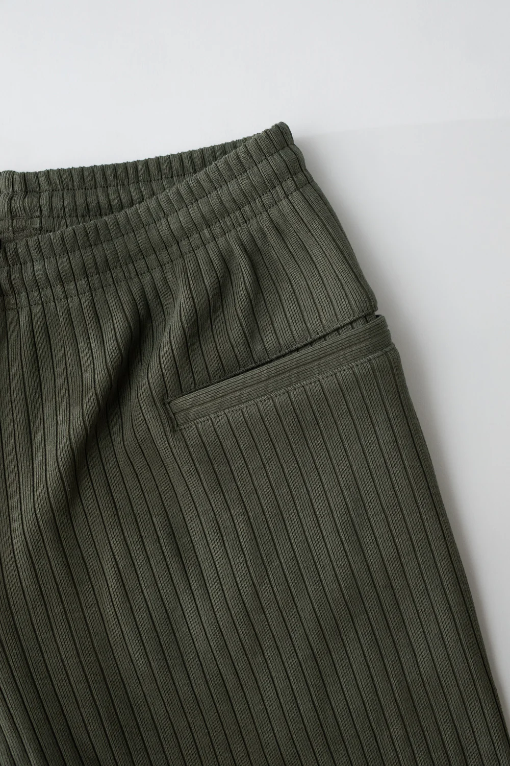 Rib Shorts - 140 Dark Clover - Image 4