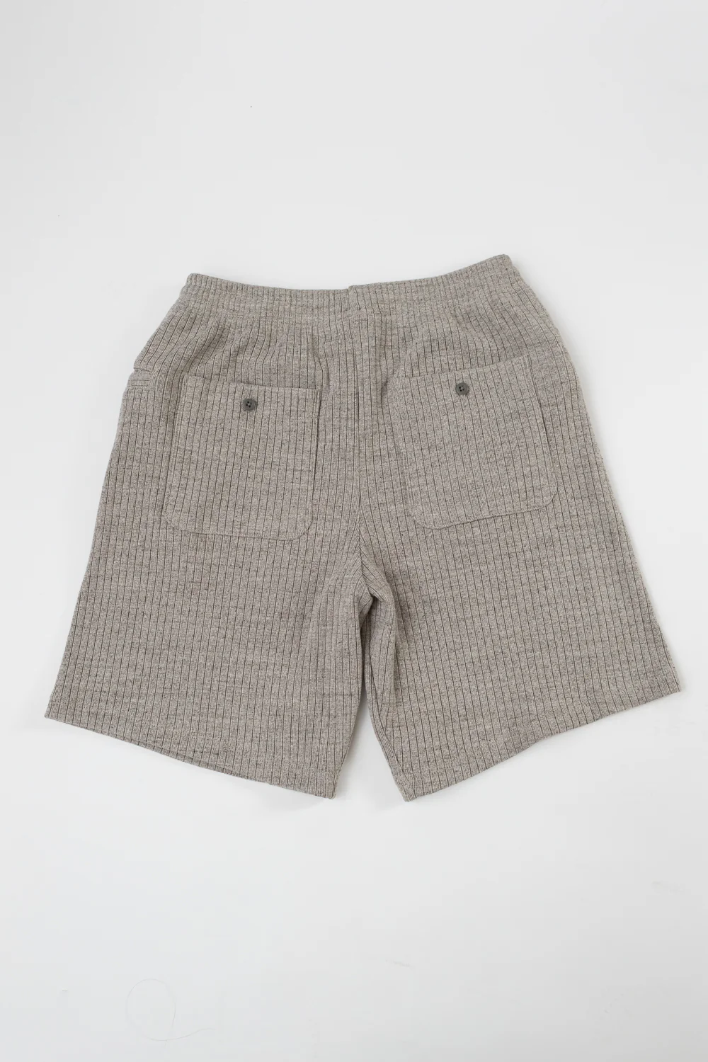 Rib Shorts - 44 Oatmeal - Image 5