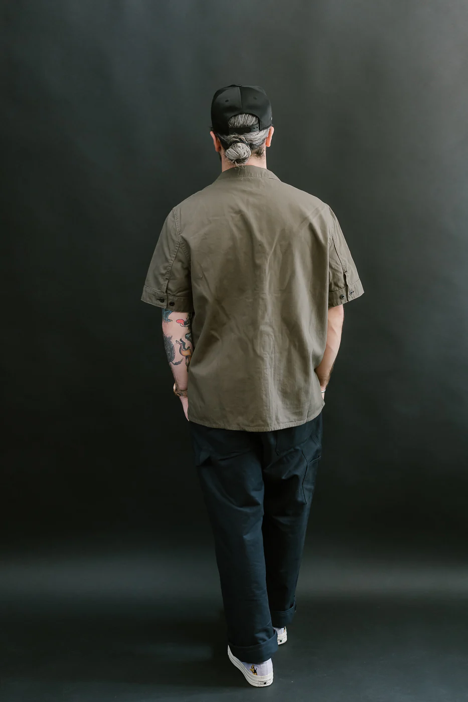 Rivera Neppy Herringbone - Khaki Green - Image 12