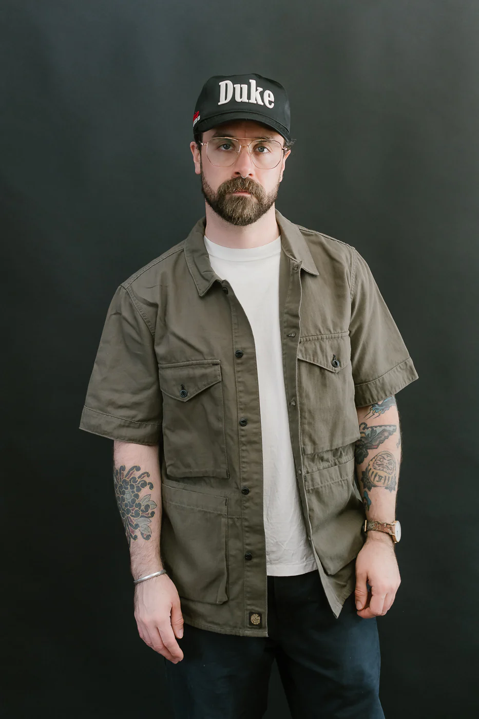 Rivera Neppy Herringbone - Khaki Green - Image 13