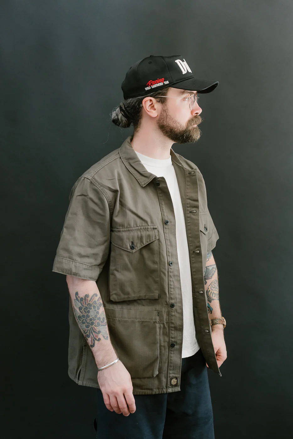 Rivera Neppy Herringbone - Khaki Green - Image 14