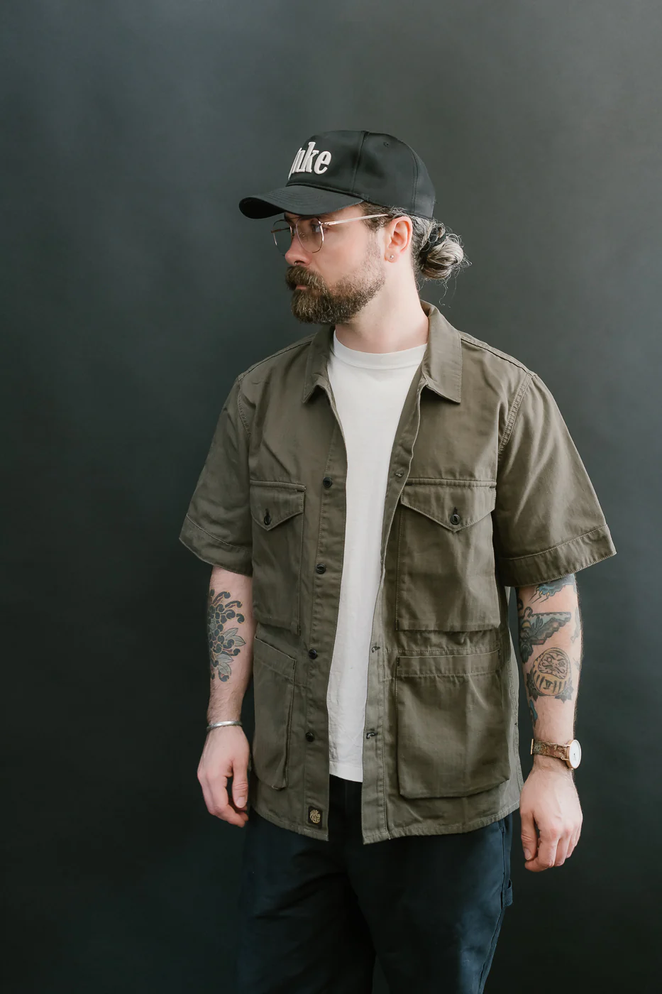 Rivera Neppy Herringbone - Khaki Green - Image 18