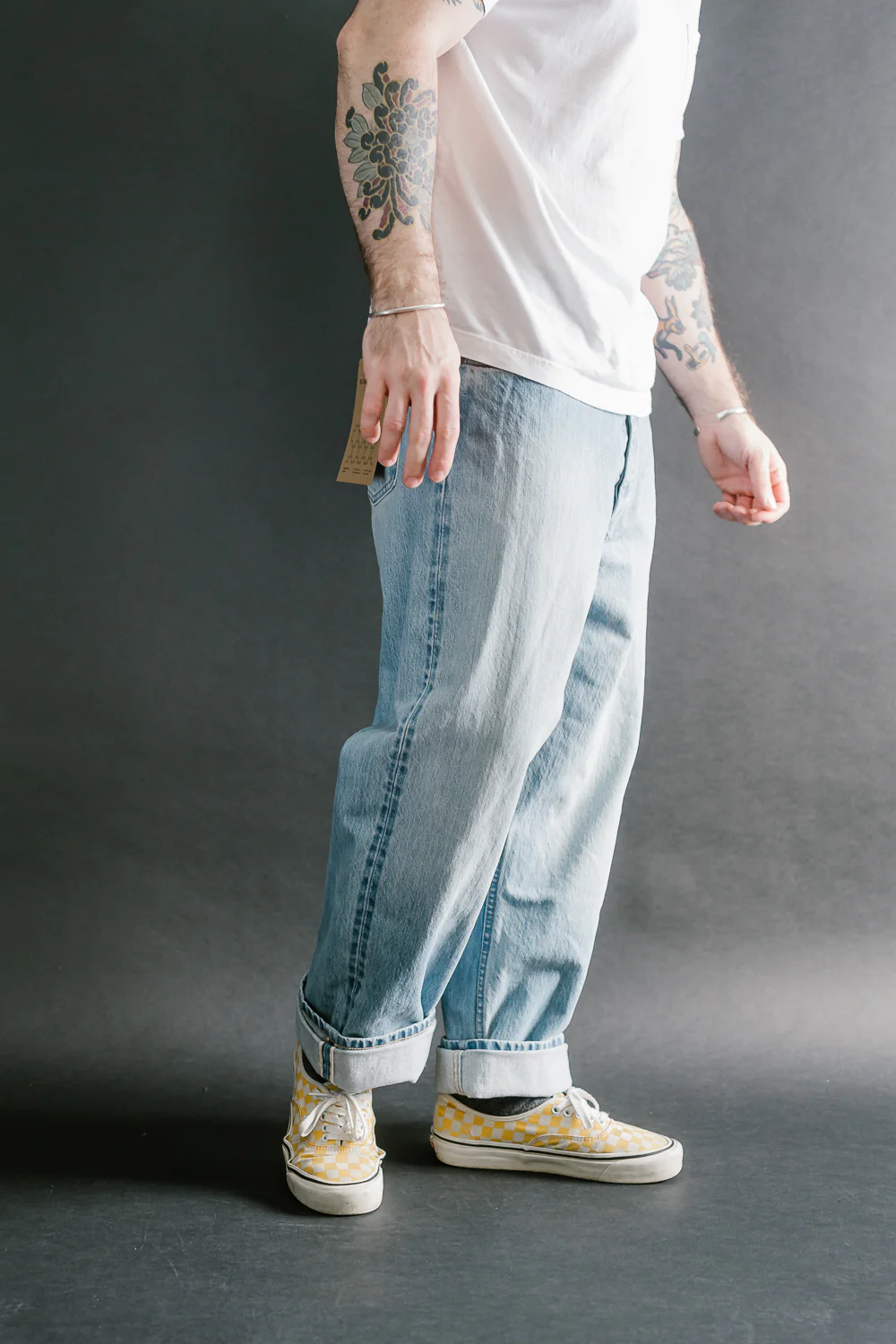 RS-100xv - Indigo Selvedge Vintage Wash - Relaxed Straight - Image 11