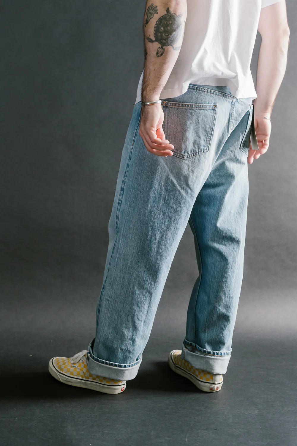 RS-100xv - Indigo Selvedge Vintage Wash - Relaxed Straight - Image 13