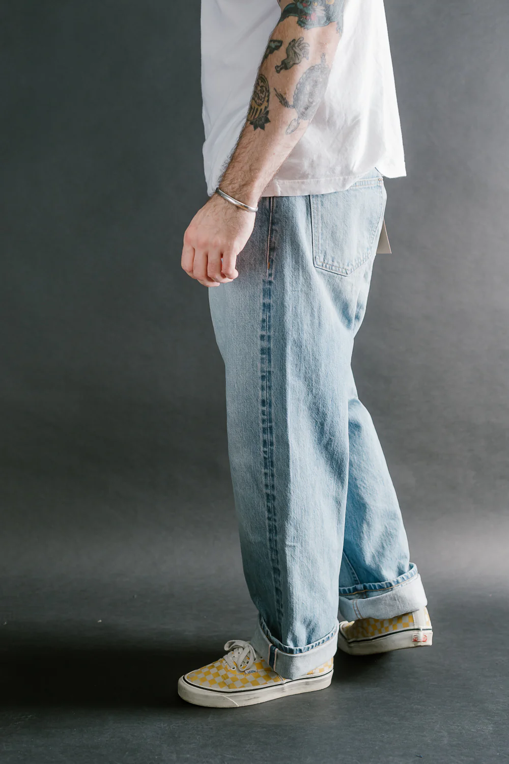 RS-100xv - Indigo Selvedge Vintage Wash - Relaxed Straight - Image 14