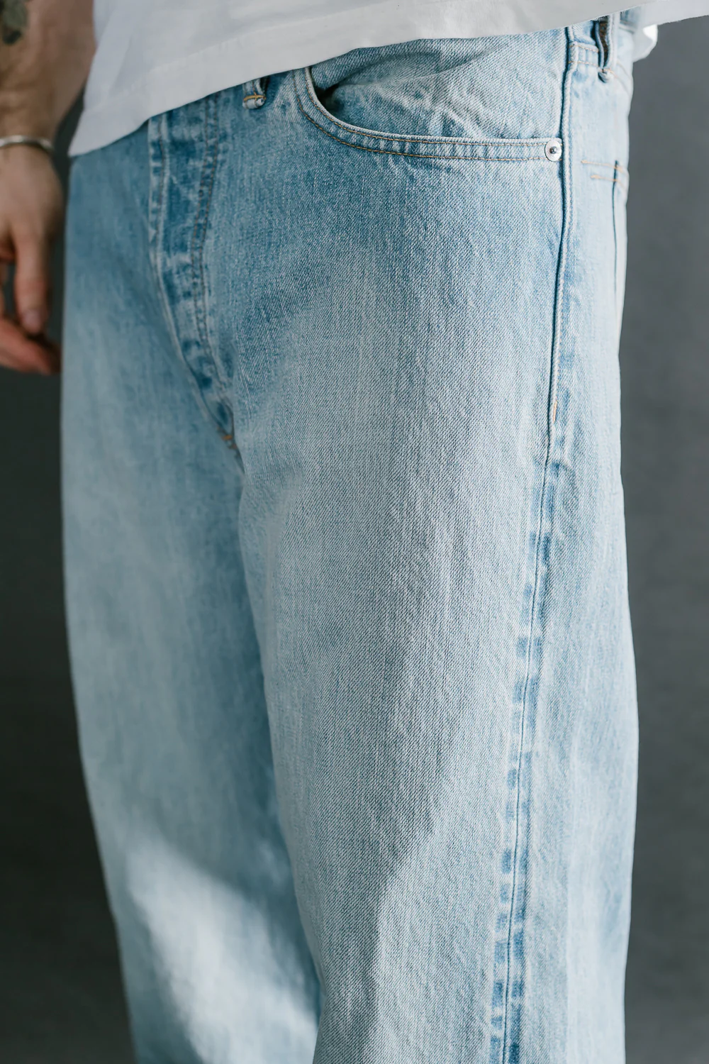 RS-100xv - Indigo Selvedge Vintage Wash - Relaxed Straight - Image 19