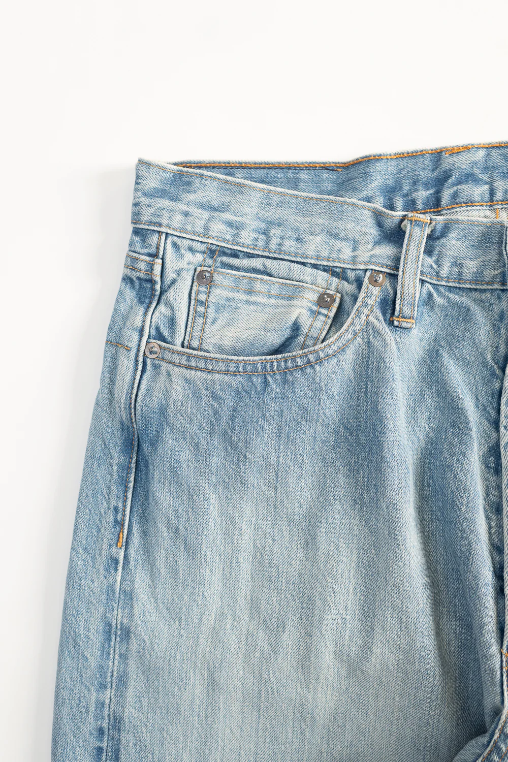 RS-100xv - Indigo Selvedge Vintage Wash - Relaxed Straight - Image 4