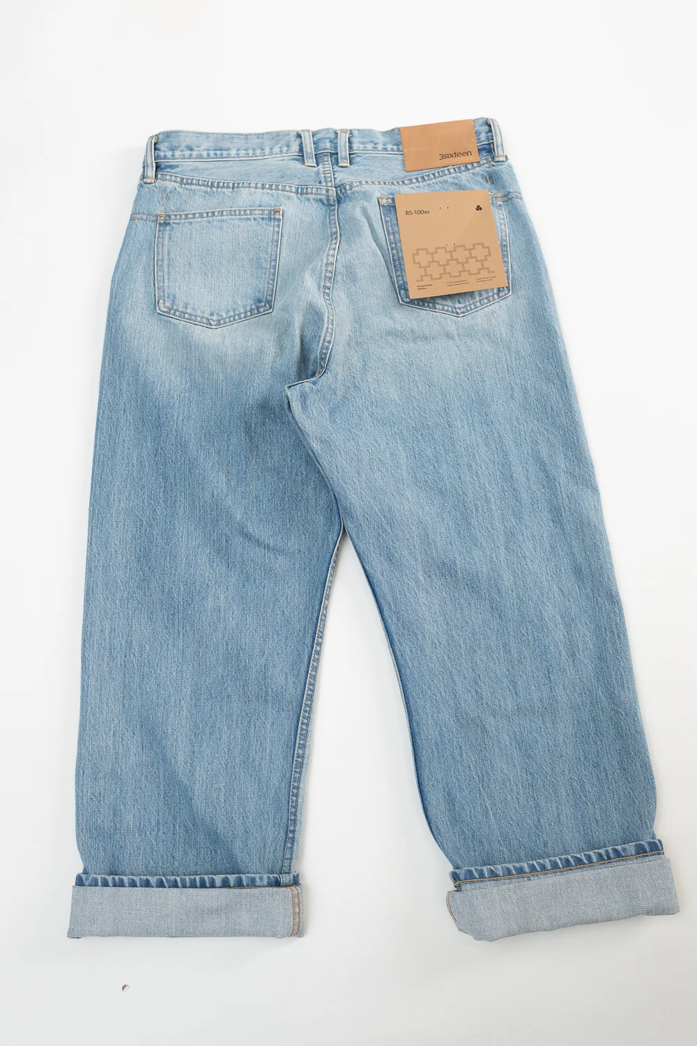 RS-100xv - Indigo Selvedge Vintage Wash - Relaxed Straight - Image 6
