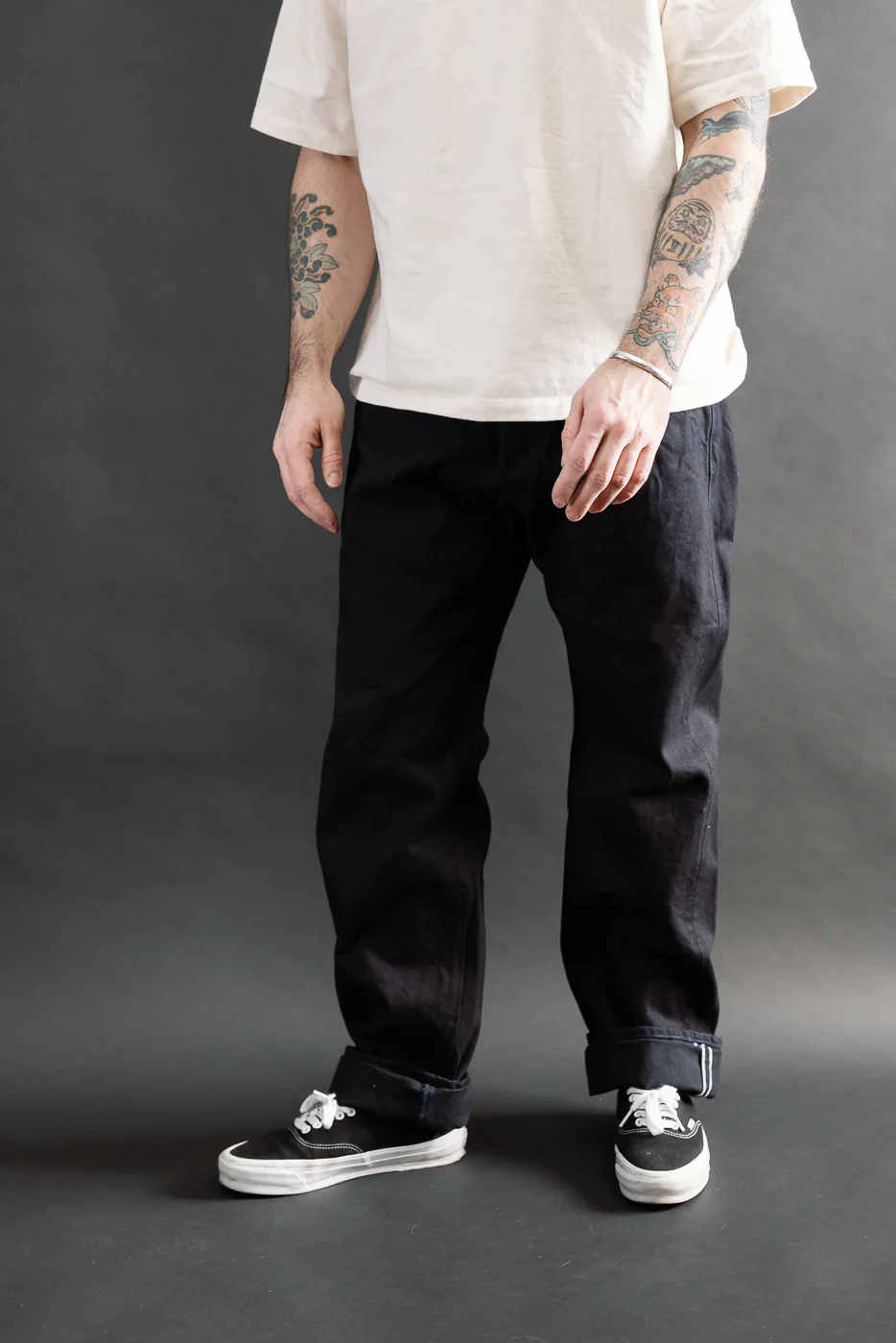 S0510XX-BOB - 15oz "Aoki Tachikage" Black Blue Selvedge Denim - Regular Straight - Image 16