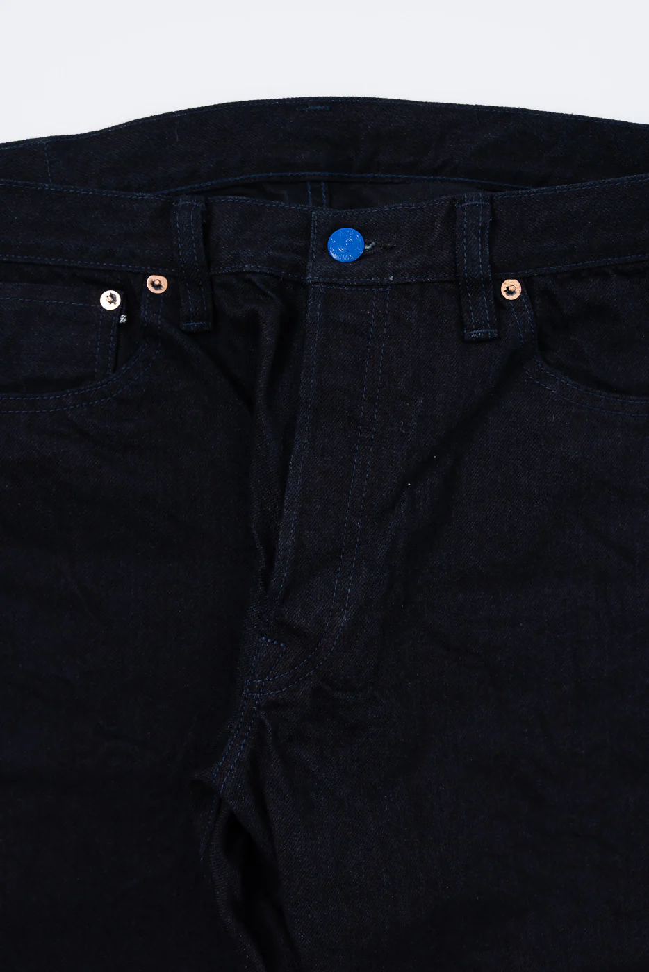 S0510XX-BOB - 15oz "Aoki Tachikage" Black Blue Selvedge Denim - Regular Straight - Image 3