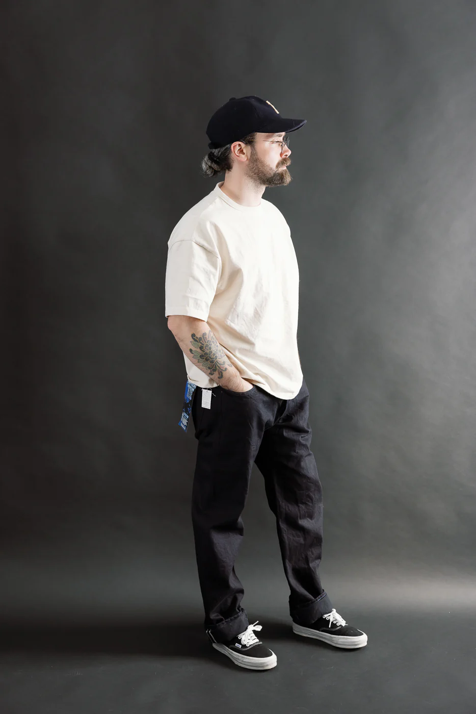 S0510XX-BOB - 15oz "Aoki Tachikage" Black Blue Selvedge Denim - Regular Straight - Image 9