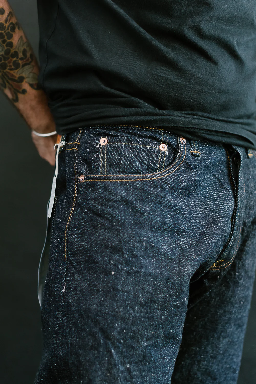 S0520XX - 15oz 'Otokogi' Selvedge Denim - Relaxed Taper OW - Image 17