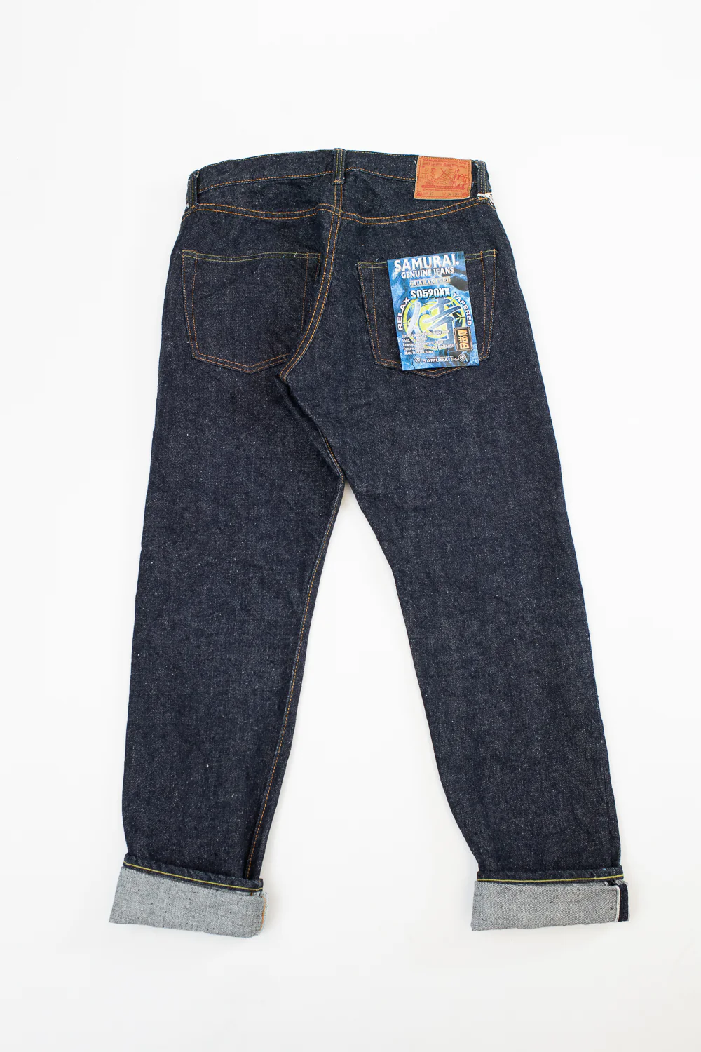 S0520XX - 15oz 'Otokogi' Selvedge Denim - Relaxed Taper OW - Image 6