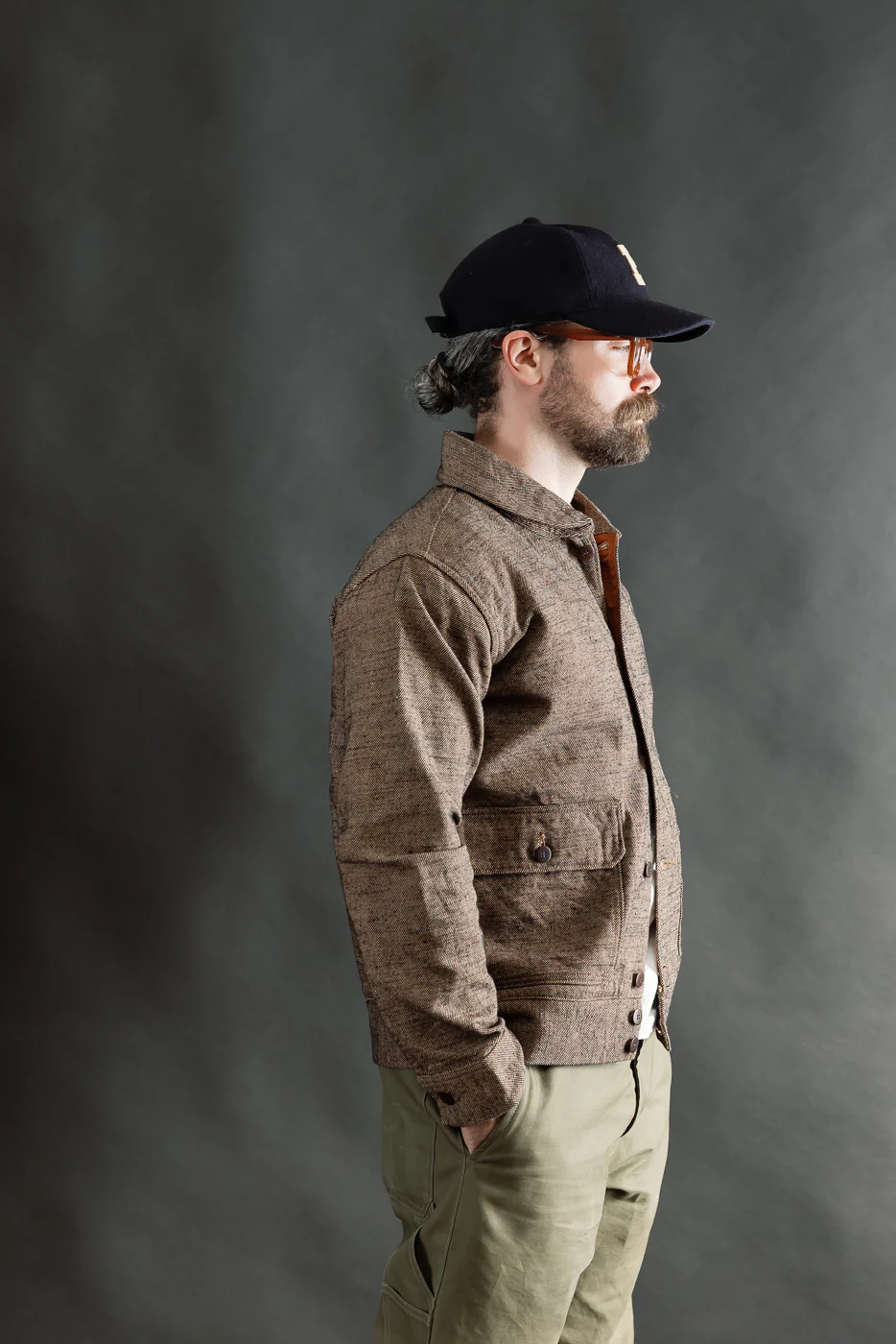 S100NAJ25 - Elemental Flannel Jacket - Black - Image 10