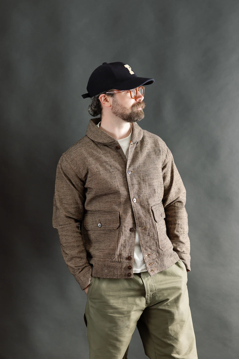 S100NAJ25 - Elemental Flannel Jacket - Black - Image 14
