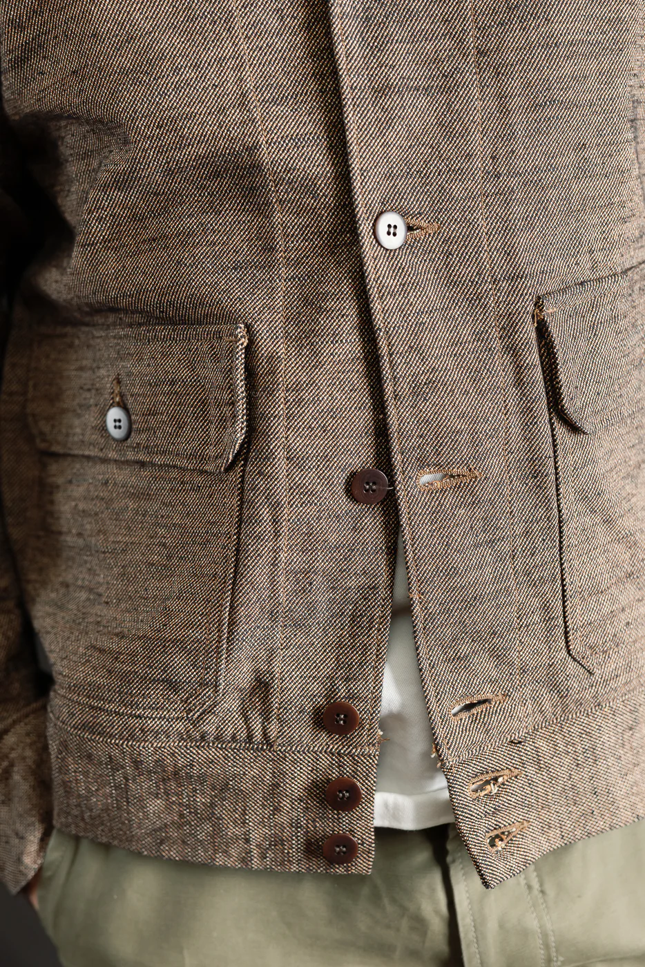S100NAJ25 - Elemental Flannel Jacket - Black - Image 17