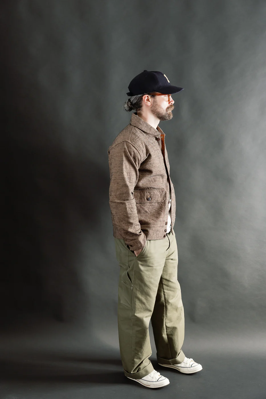 S100NAJ25 - Elemental Flannel Jacket - Black - Image 7