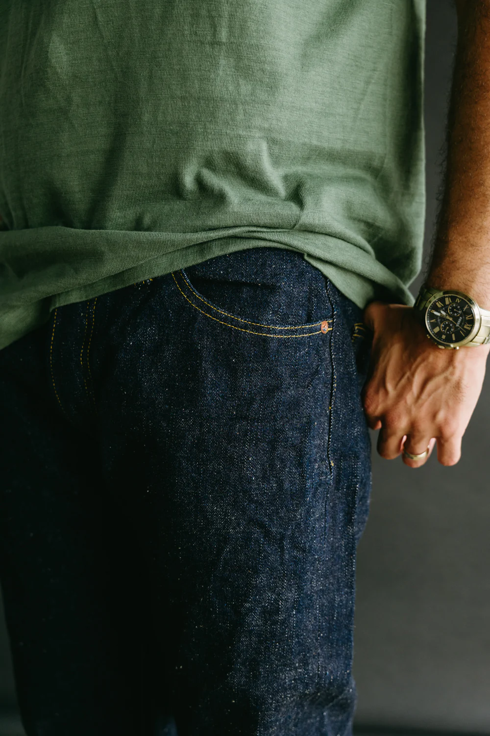 S5000VX17oz-22TR - 17oz "Year of the Tiger" Selvedge Jeans - Middle Straight O/W - Image 14