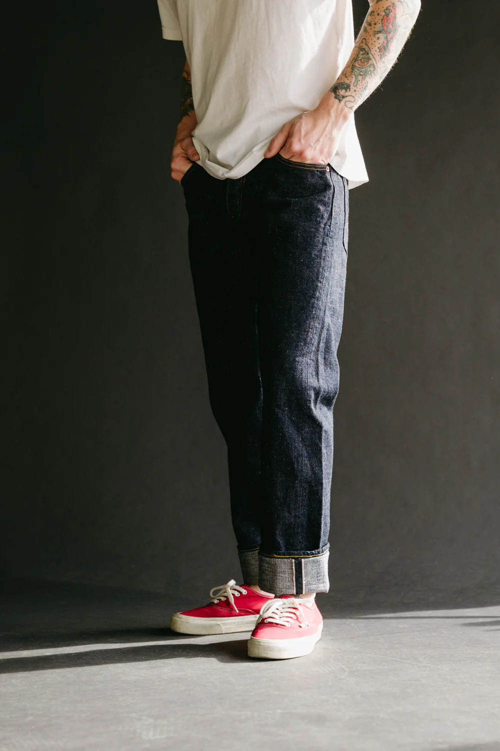 S5000VXII - 17oz "Zero" Model Selvedge Denim Jeans - Straight Fit O/W - Image 12