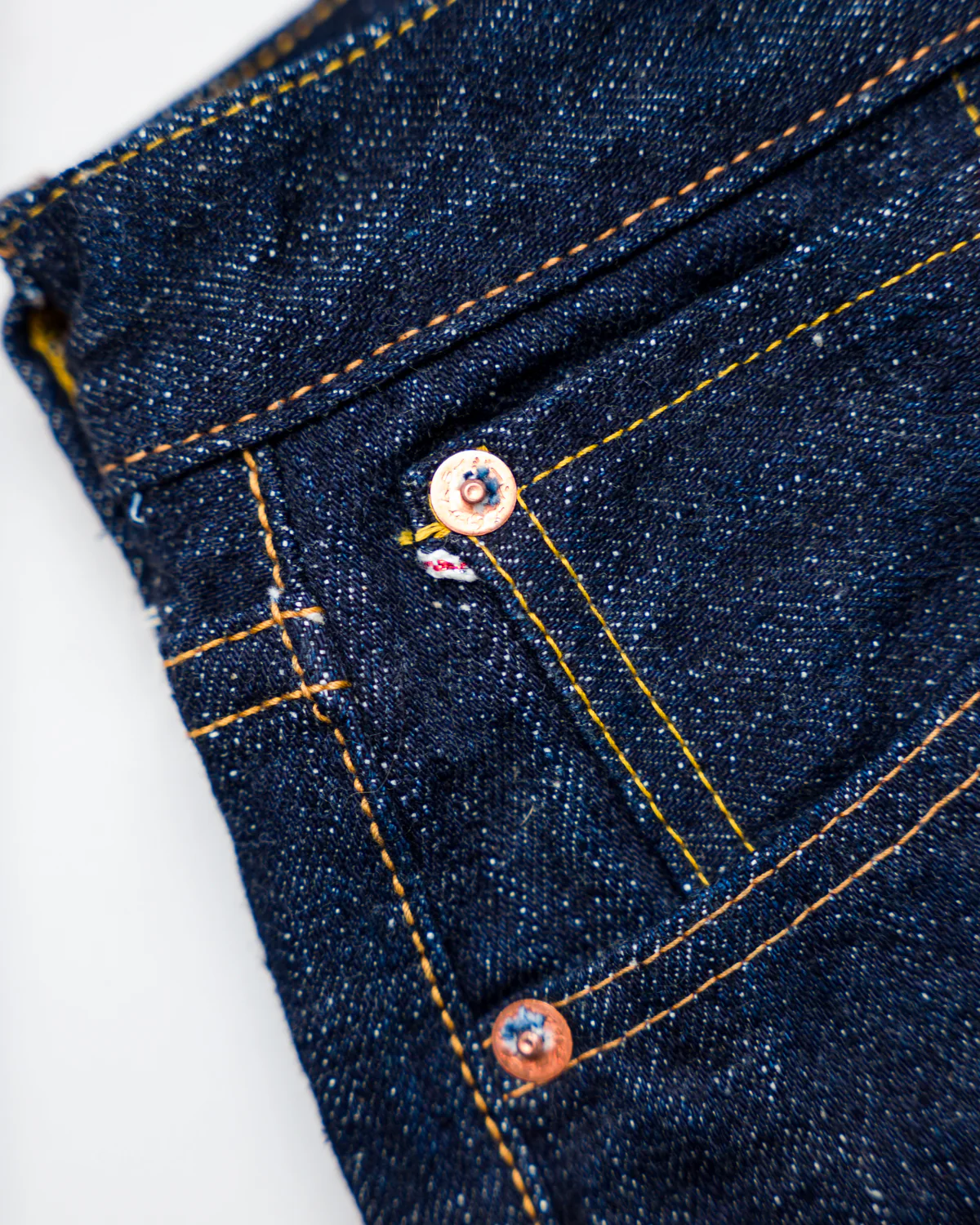 S5000VXII - 17oz "Zero" Model Selvedge Denim Jeans - Straight Fit O/W - Image 5