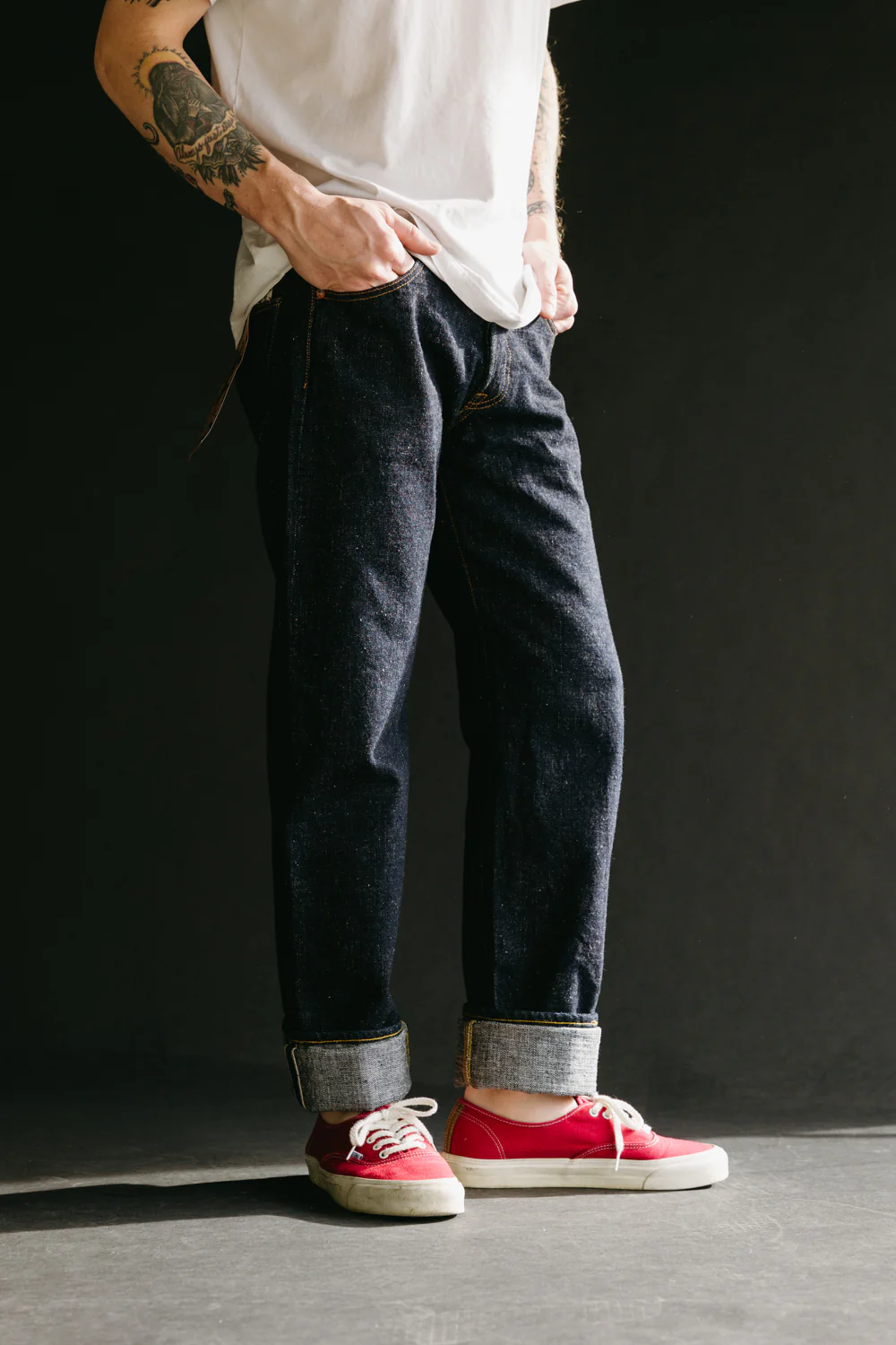 S5000VXII - 17oz "Zero" Model Selvedge Denim Jeans - Straight Fit O/W - Image 9