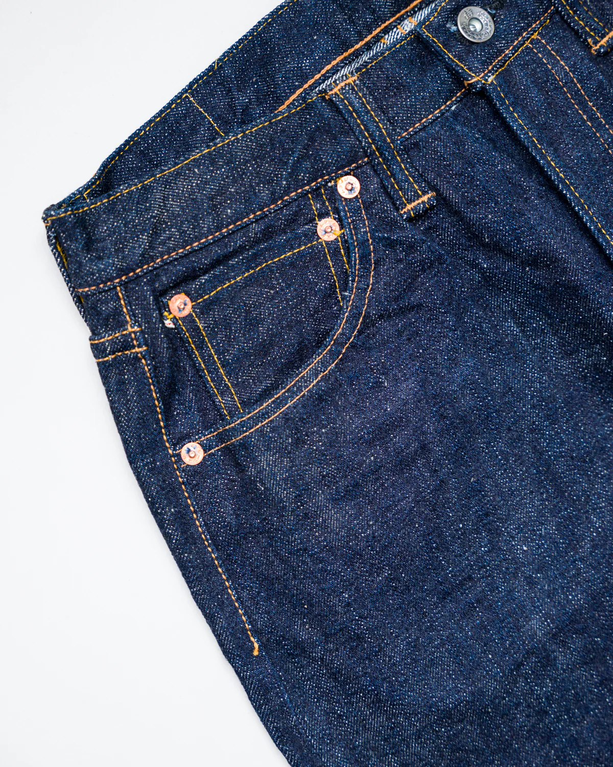 S5000ZX - 17oz "Zero" Selvedge Denim Jeans - Regular Straight O/W - Image 5