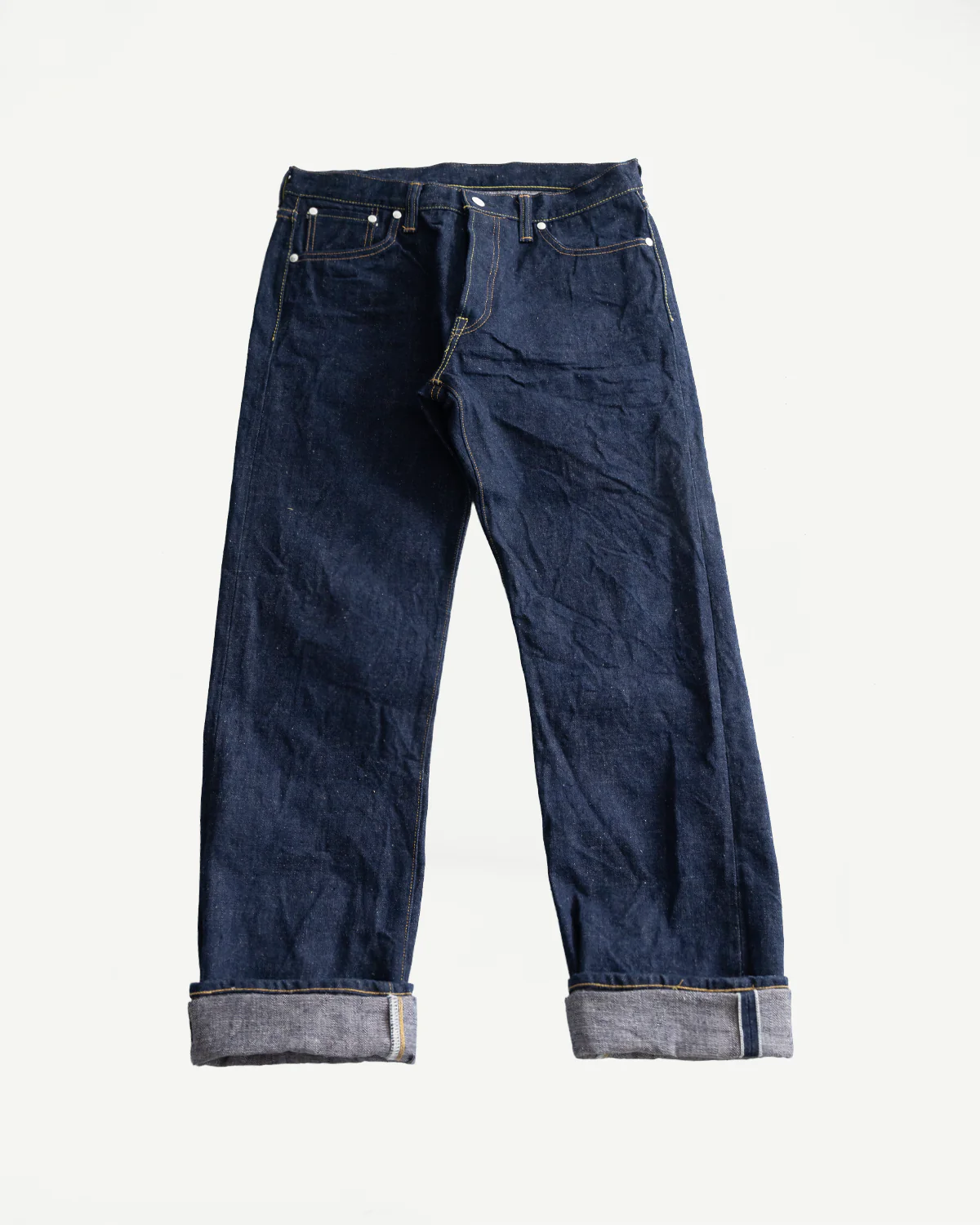 S500AX-SAKURA - 18oz "Ai-Plus-Sakura" Selvedge Jeans - Regular Straight