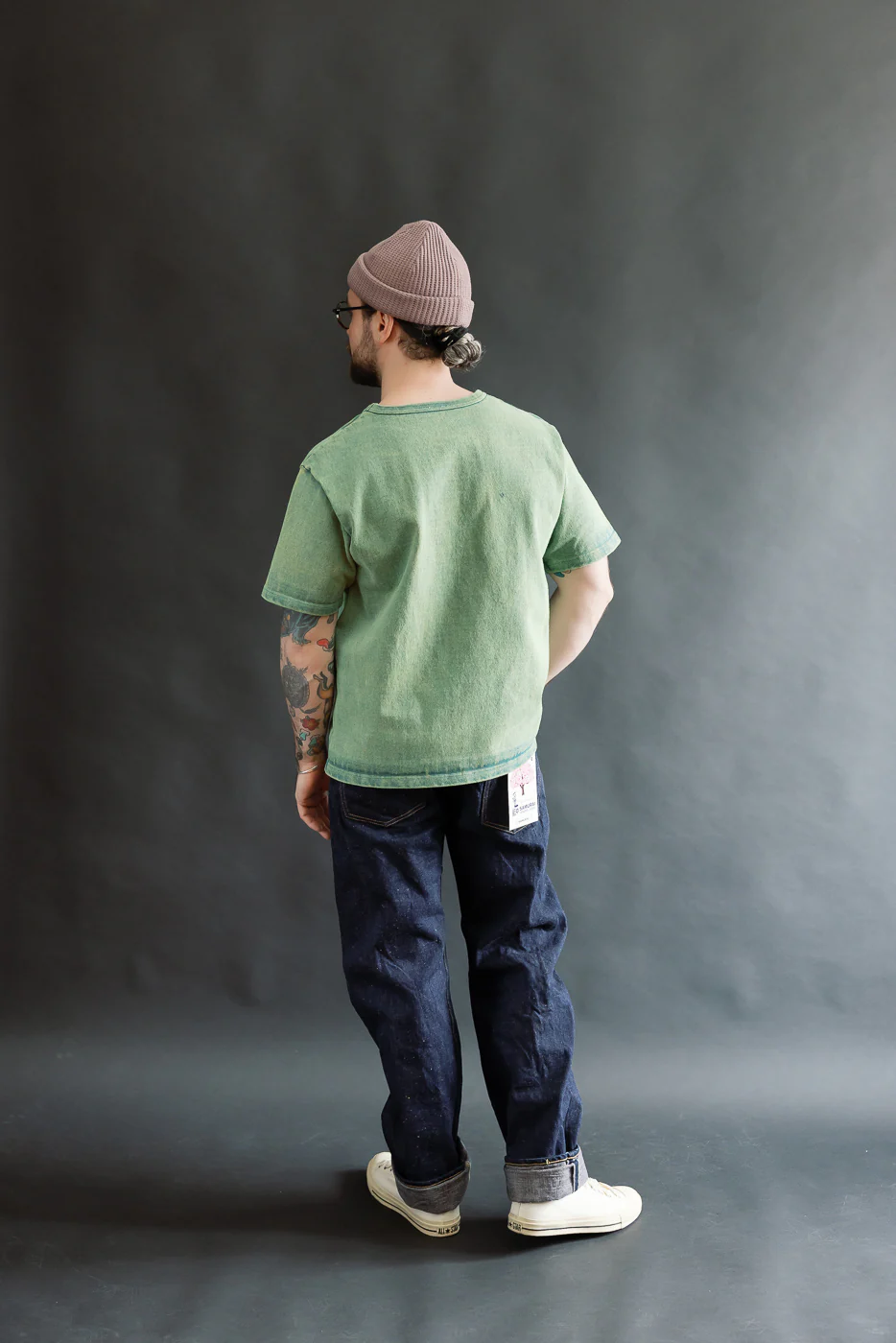 S500AX-SAKURA - 18oz "Ai-Plus-Sakura" Selvedge Jeans - Regular Straight - Image 10