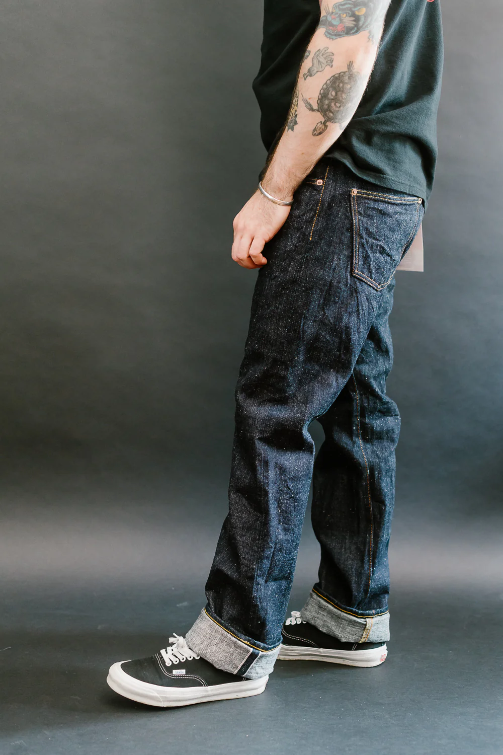 S526XX17ozL-25th - 17oz "Sasaki Kojiro" Slubby Left Hand Twill Selvedge Denim - Straight - Image 17