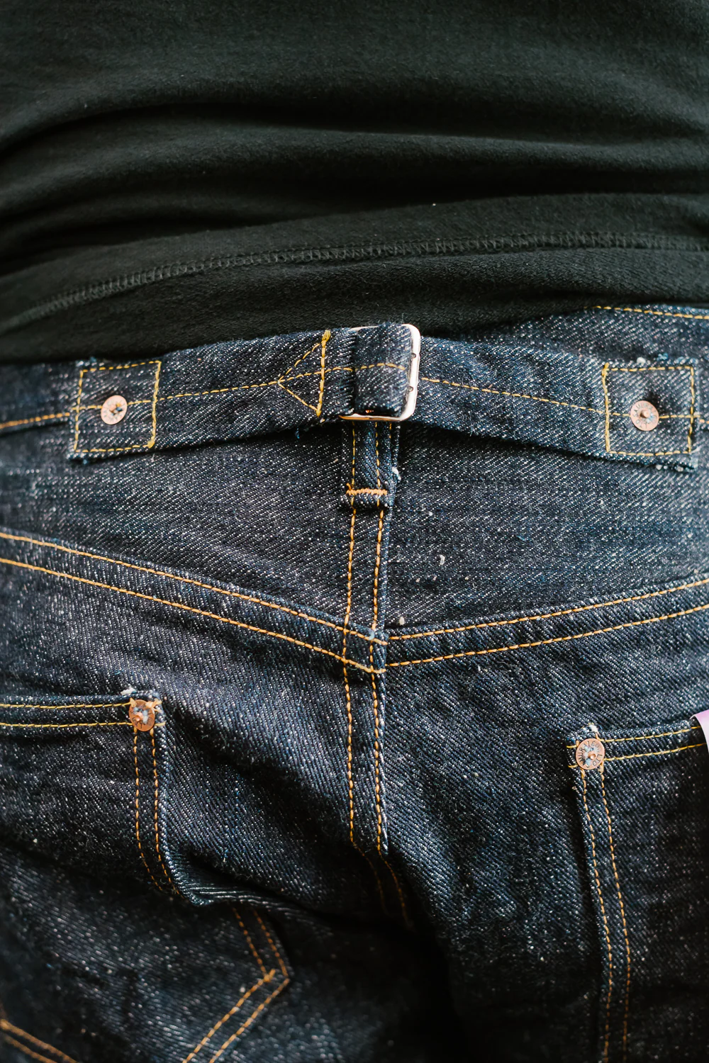 S526XX17ozL-25th - 17oz "Sasaki Kojiro" Slubby Left Hand Twill Selvedge Denim - Straight - Image 25