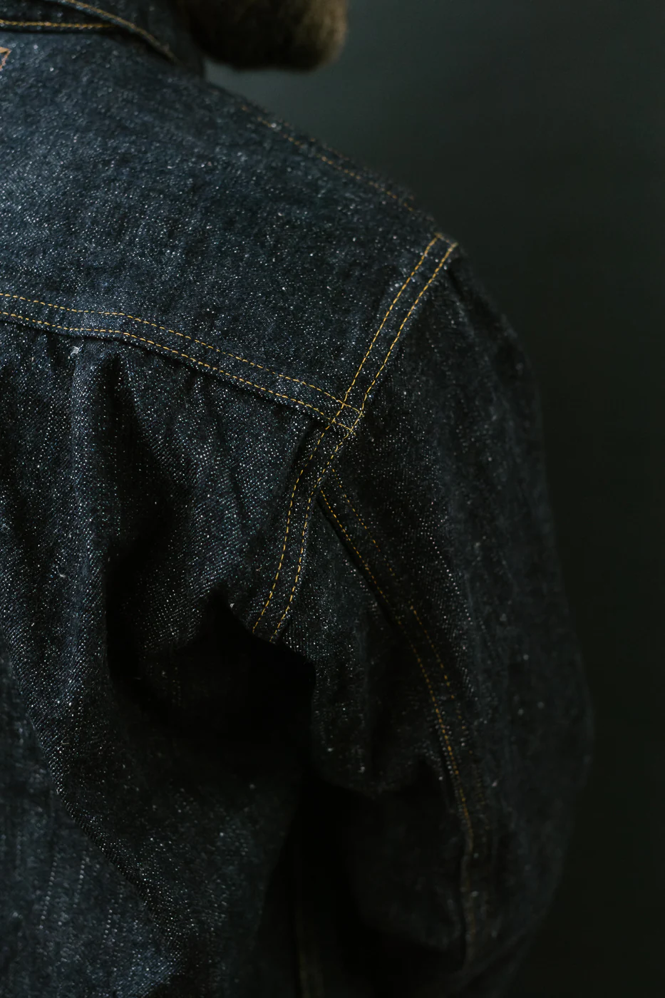 S556VX - 17oz Zero+ Model Type I Denim Jacket T-Back Spec - Indigo - Image 21