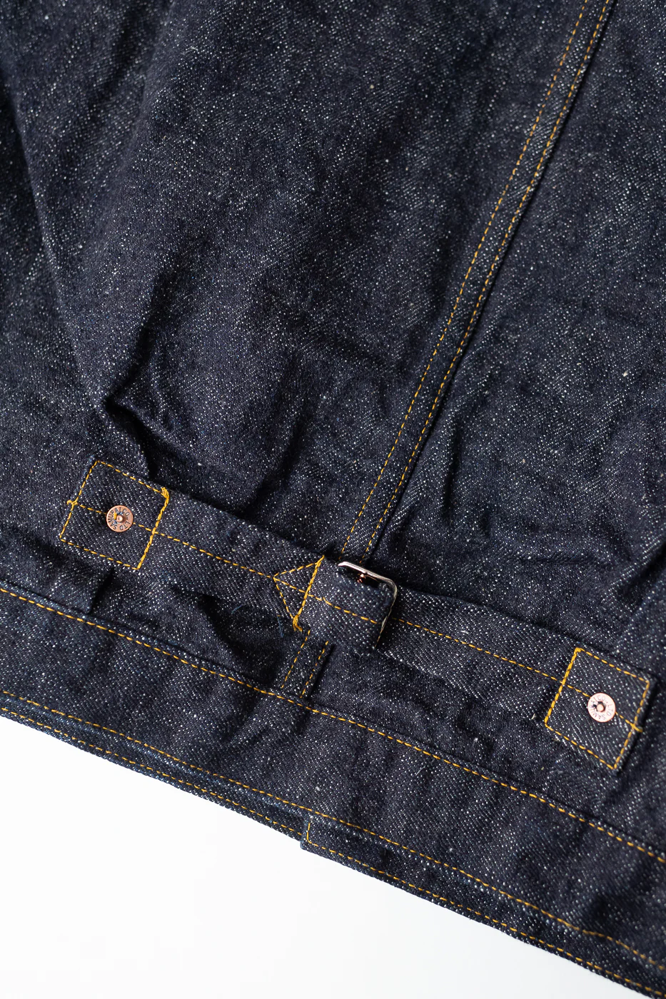 S556VX - 17oz Zero+ Model Type I Denim Jacket T-Back Spec - Indigo - Image 5