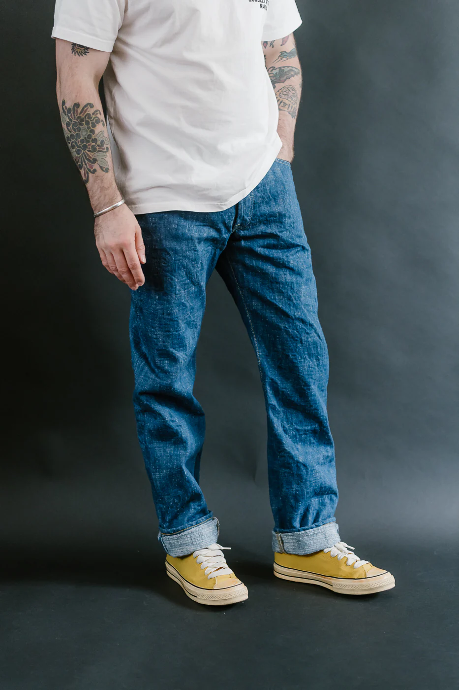 S710XX17oz-SLB - 17oz "Murakumo" Slub Selvedge Jeans - Slim Straight - Image 11