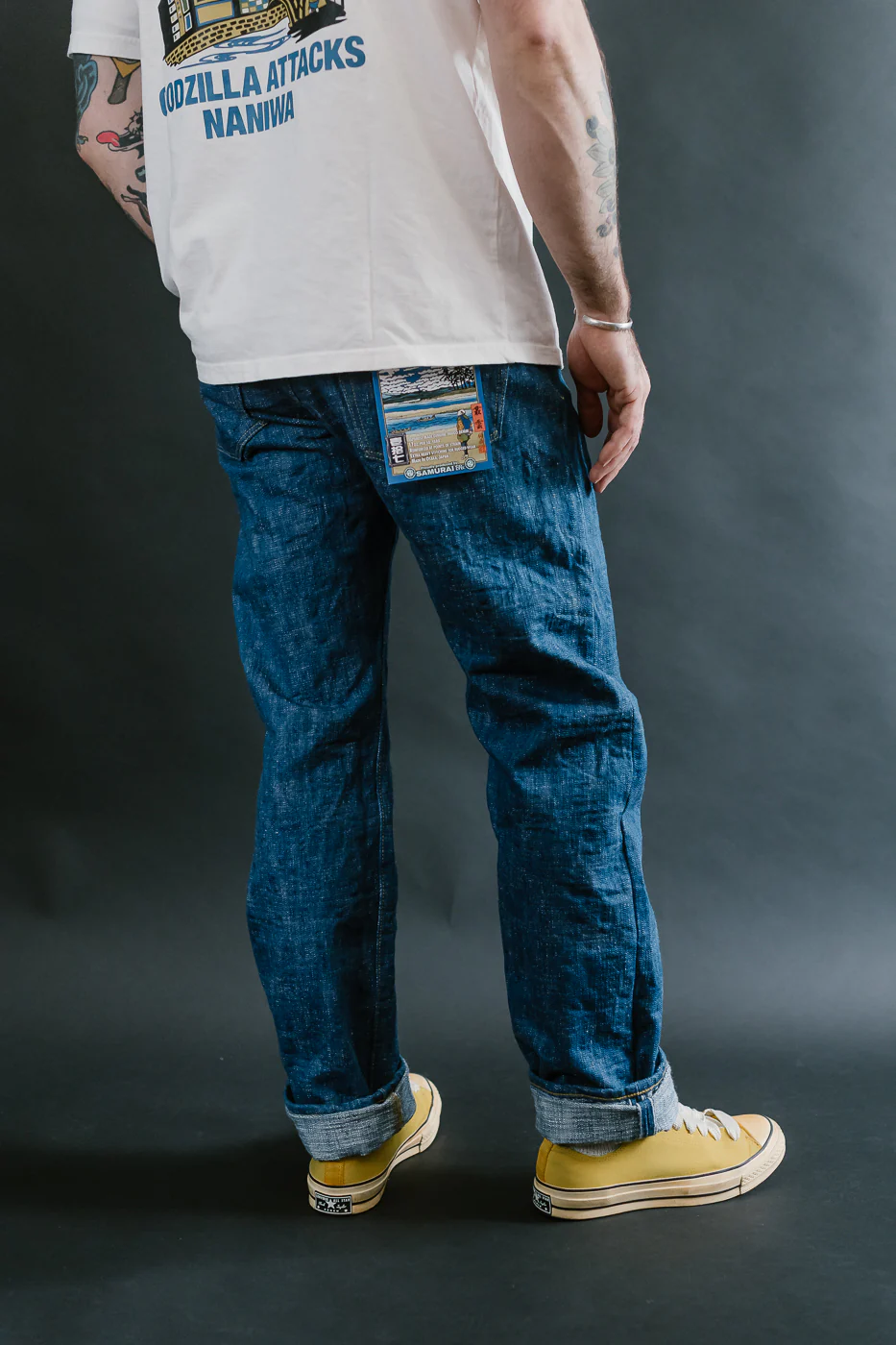 S710XX17oz-SLB - 17oz "Murakumo" Slub Selvedge Jeans - Slim Straight - Image 13