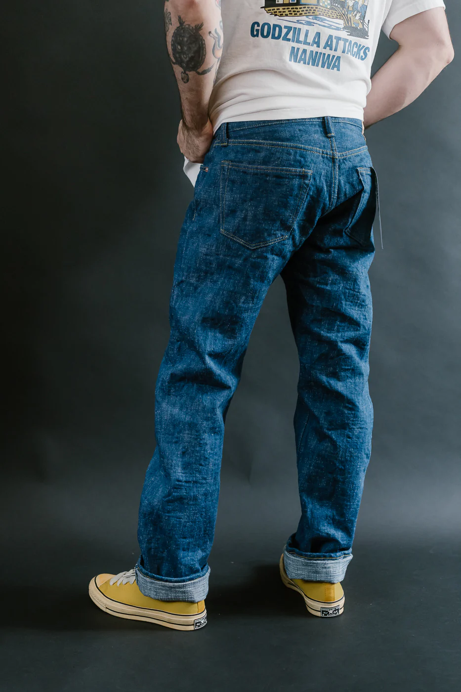 S710XX17oz-SLB - 17oz "Murakumo" Slub Selvedge Jeans - Slim Straight - Image 14