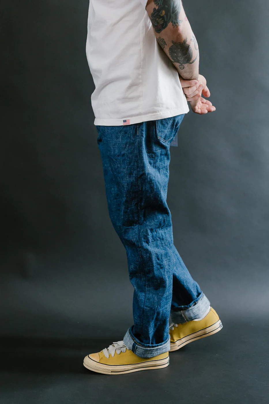 S710XX17oz-SLB - 17oz "Murakumo" Slub Selvedge Jeans - Slim Straight - Image 15