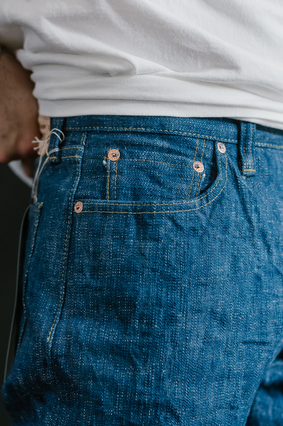 S710XX17oz-SLB - 17oz "Murakumo" Slub Selvedge Jeans - Slim Straight - Image 17